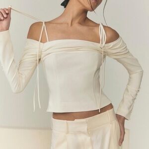Sthr New York City Girl Cream Top XS